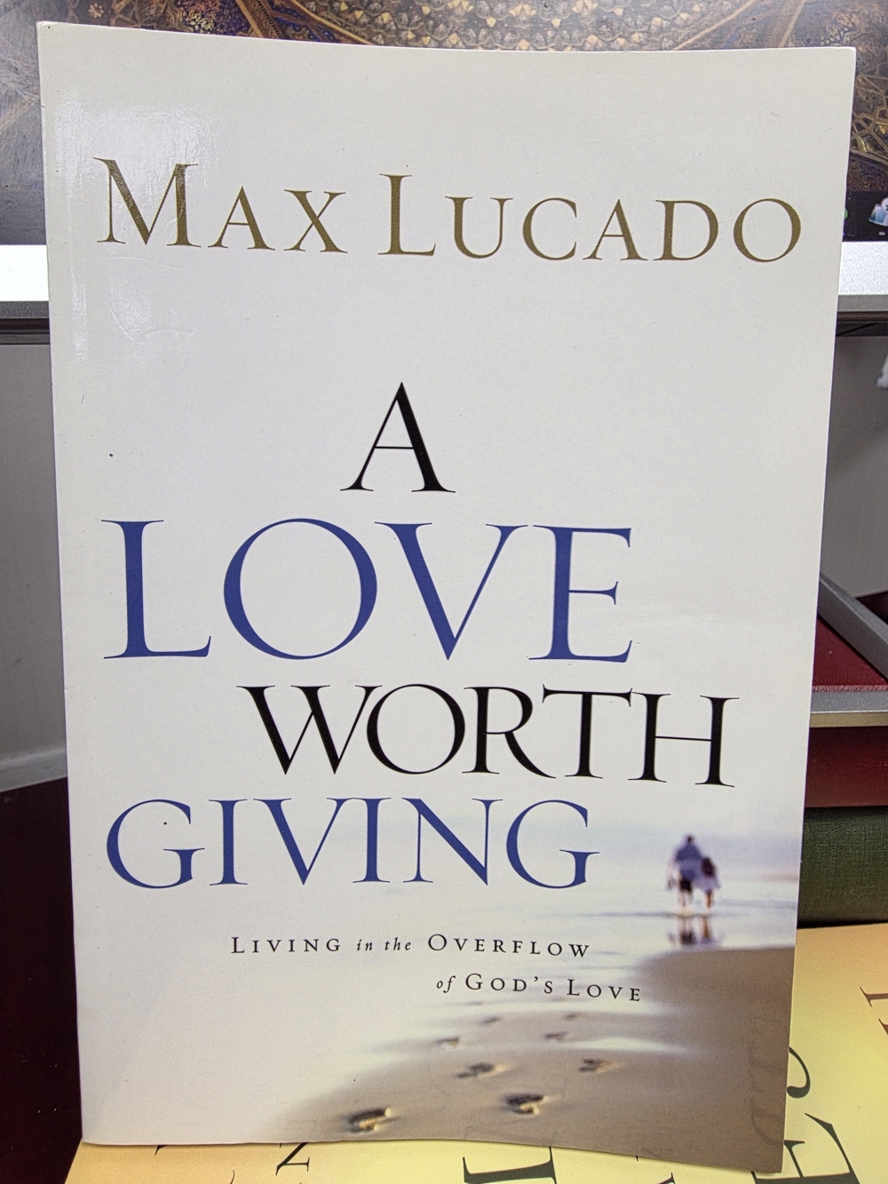 - A Love Worth Giving (White/Blue)